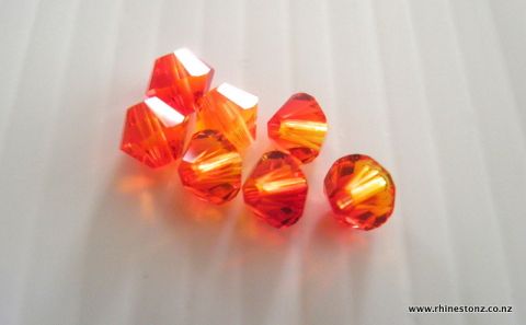 50% OFF! Swarovski Bicone Art 5328 Fireopal 4mm